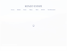 Tablet Screenshot of kenzoestate.com